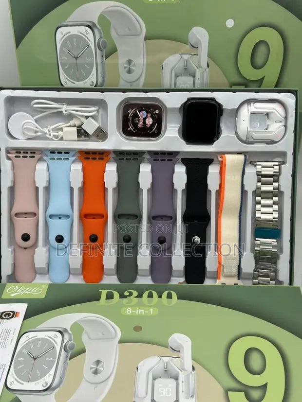 D300 Smart Watch 12 in 1