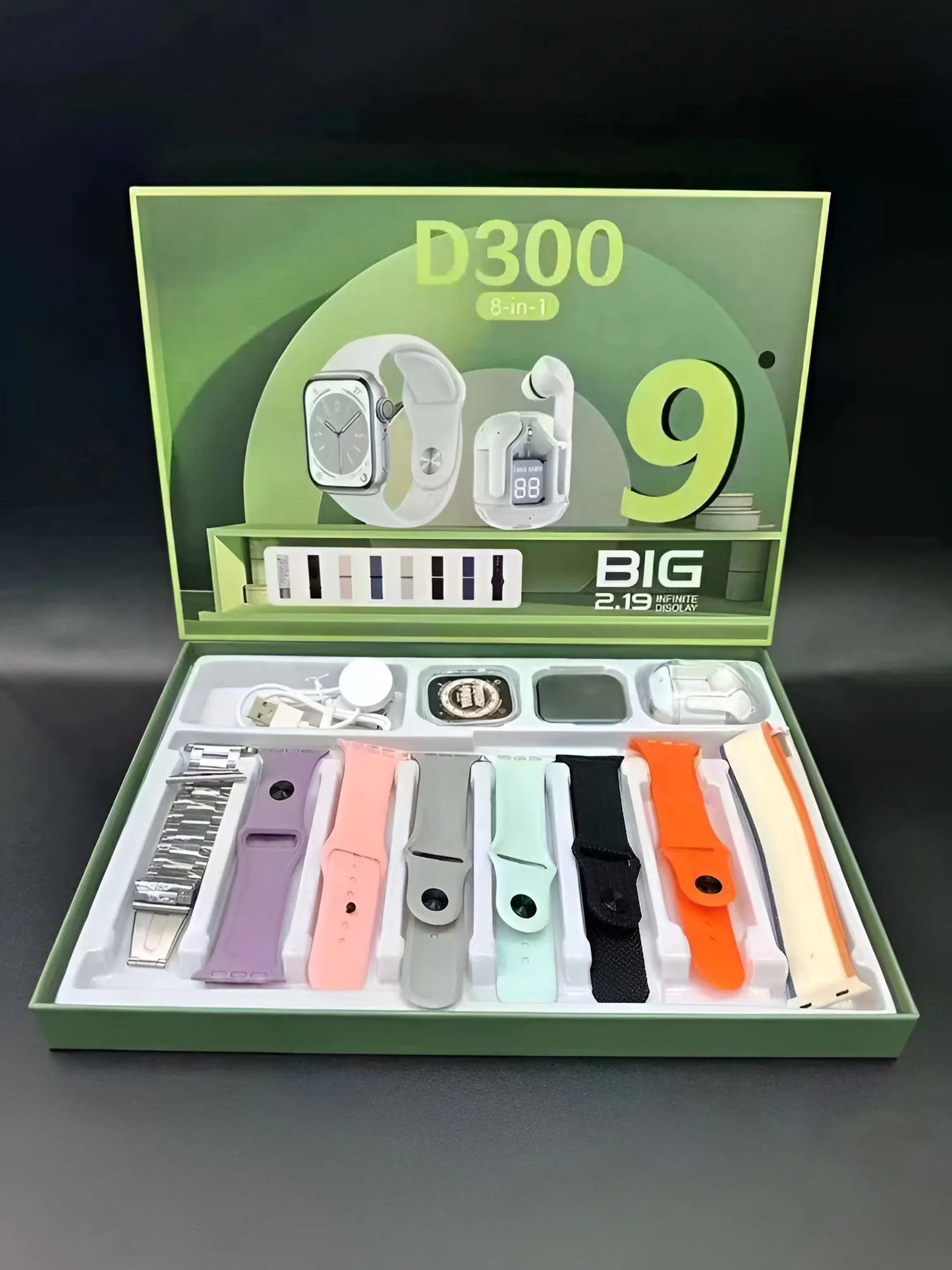 D300 Smart Watch 12 in 1  suit